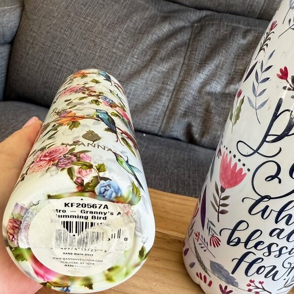 Decorative Water Bottles, Set of 3, from Altar'd State, Pioneer Women, Etc - Picture 3 of 5